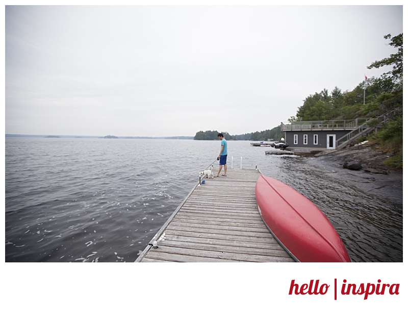 summer muskoka wedding