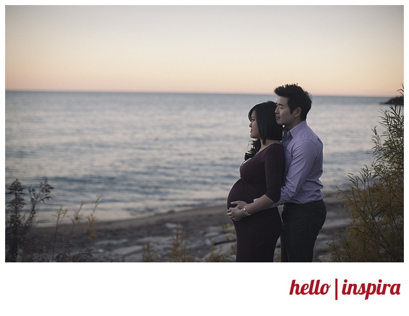 scarborough bluffs maternity session