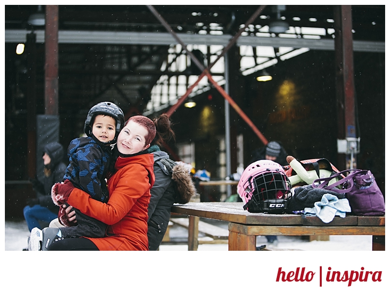 toronto family photographer in evergreen brickworks