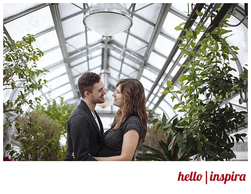 greenhouse maternity session