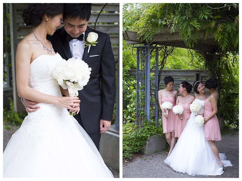 toronto botanical wedding photographers