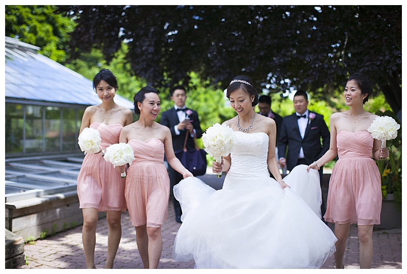 toronto botanical garden wedding photography