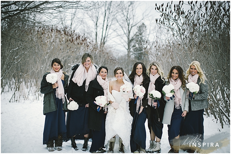 toronto winter wedding attire