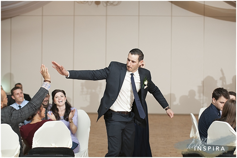 toronto bridal party entrance photos