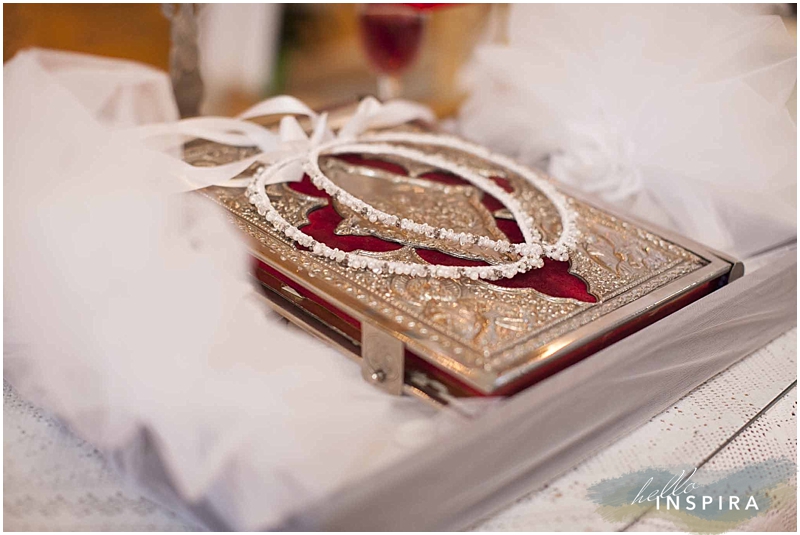 greek wedding crowns