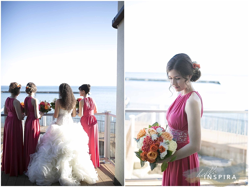 lakeshore wedding photos