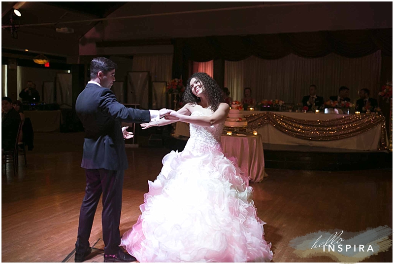 fun first dance photo