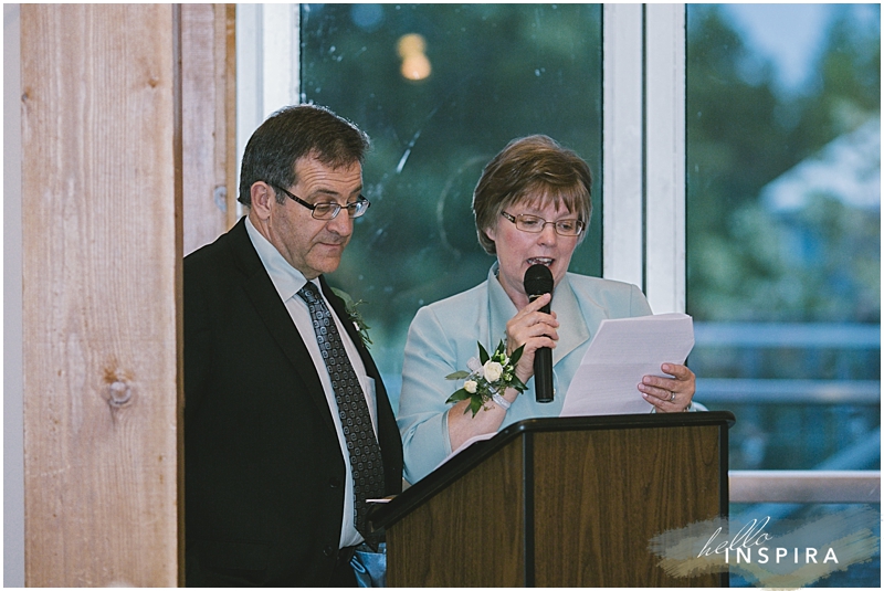 wedding reception speech photos