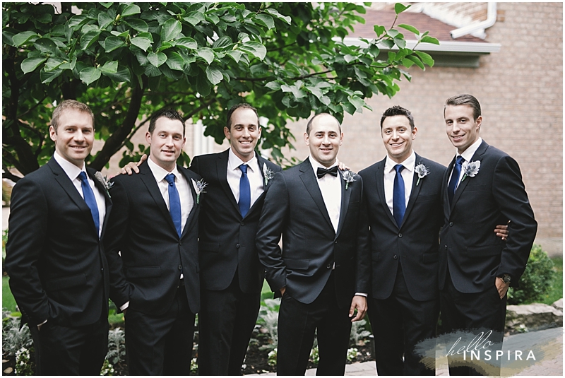 oakville groomsmen photos