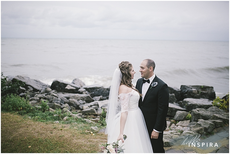 lakeshore wedding photos