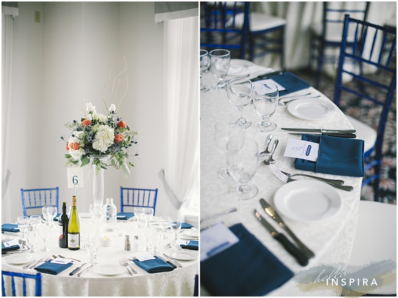 navy blue summer wedding 