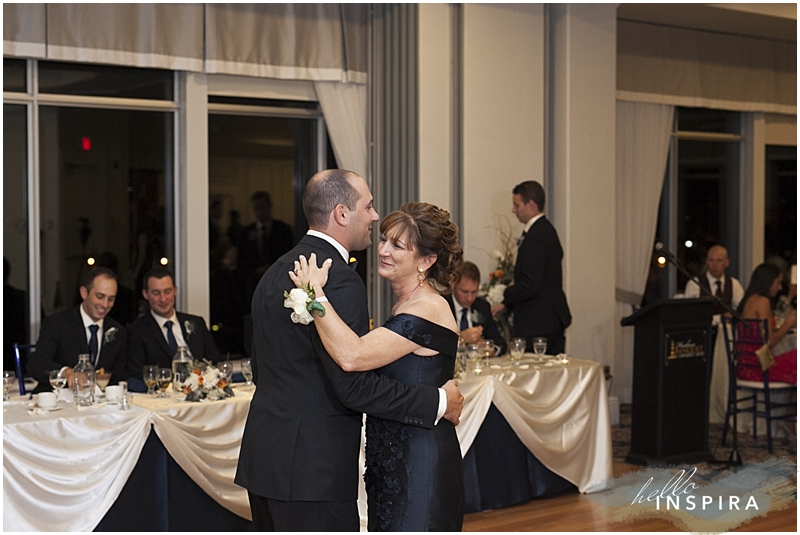 mother and son dance