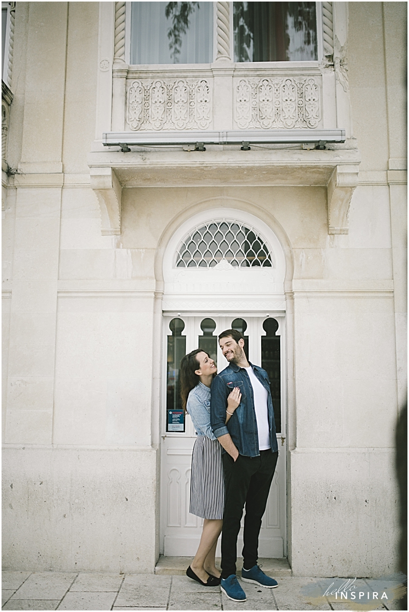 split engagement session