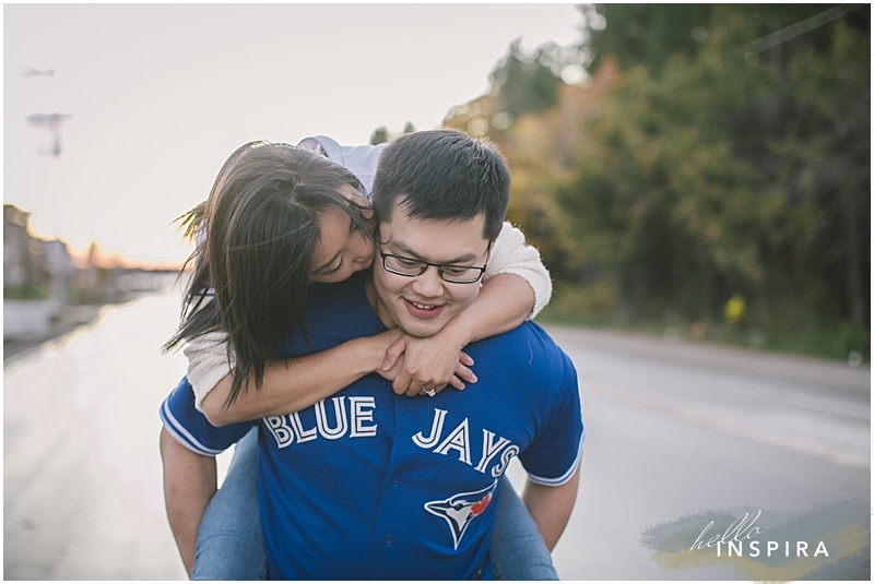 blue jay toronto engagement session