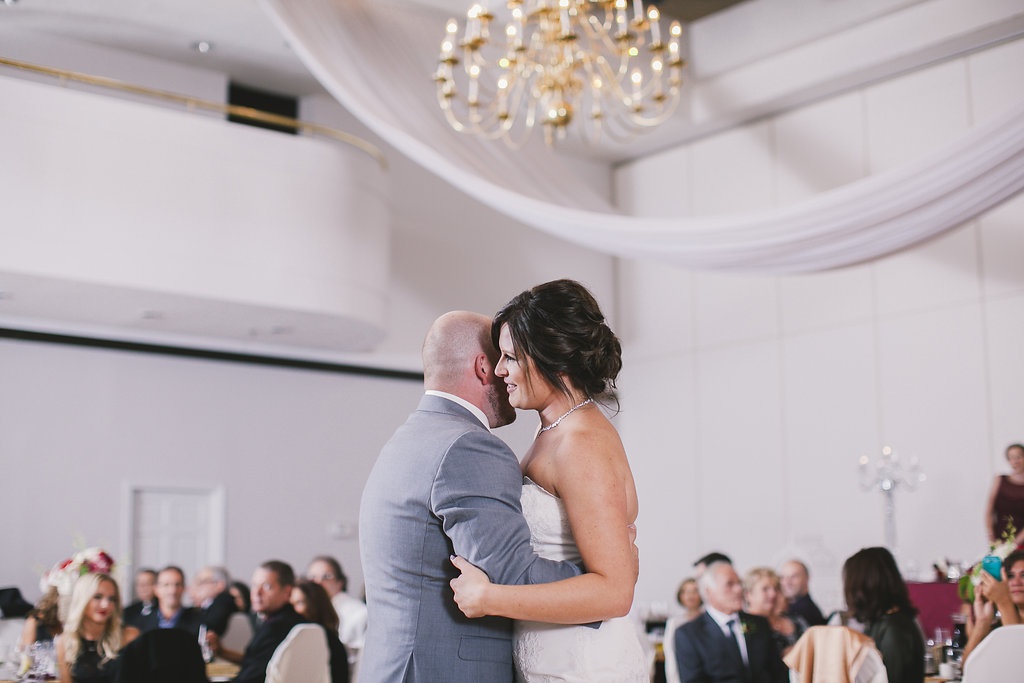 Wedding reception first dance candid toronto