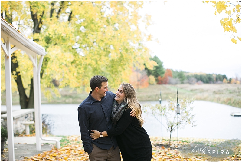 richmond hill outdoor engagement session
