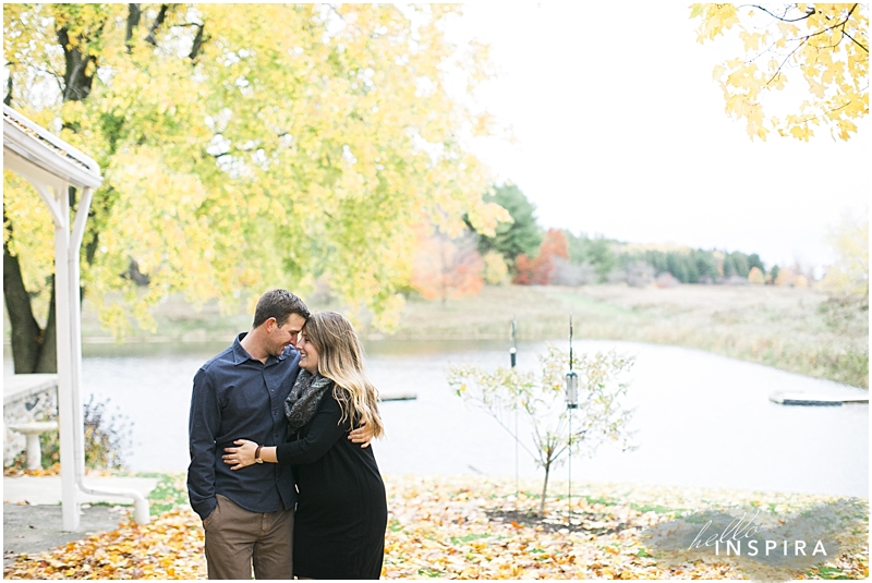 richmond hill outdoor engagement session