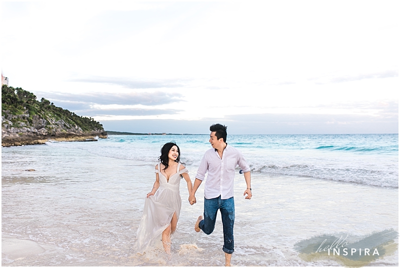 quintana roo engagement photos