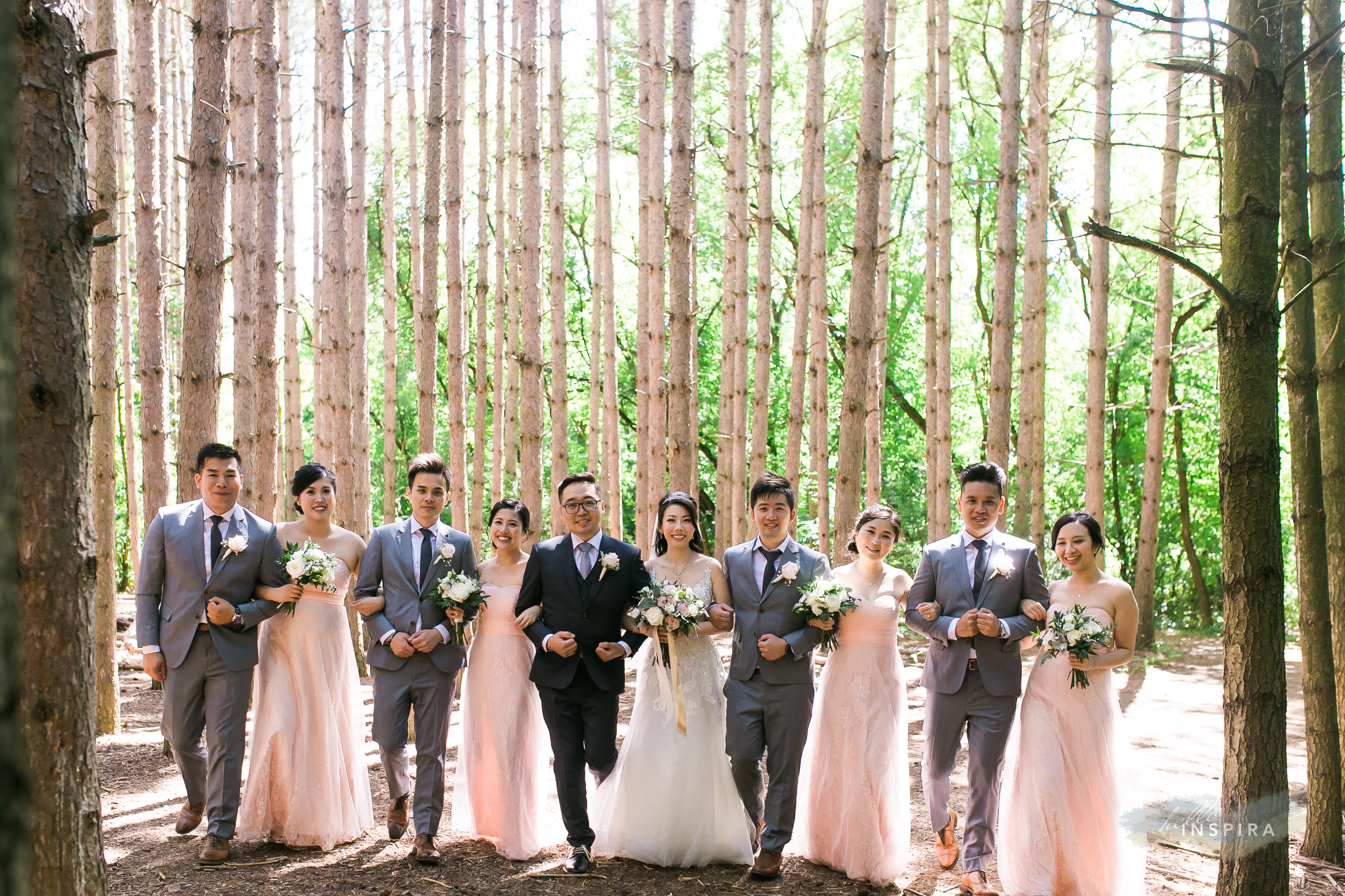 toronto forest wedding photos