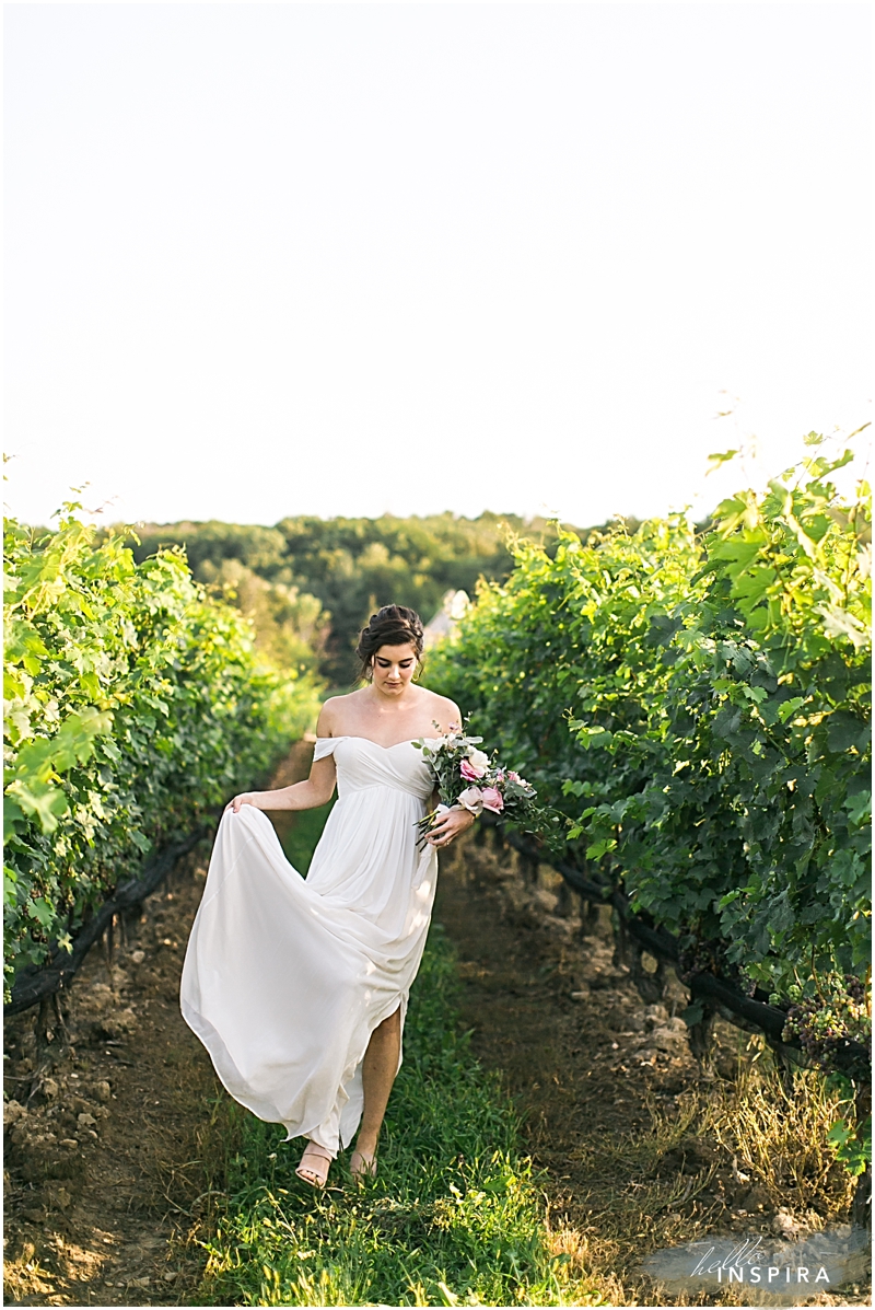 rosewood estates winery wedding photo