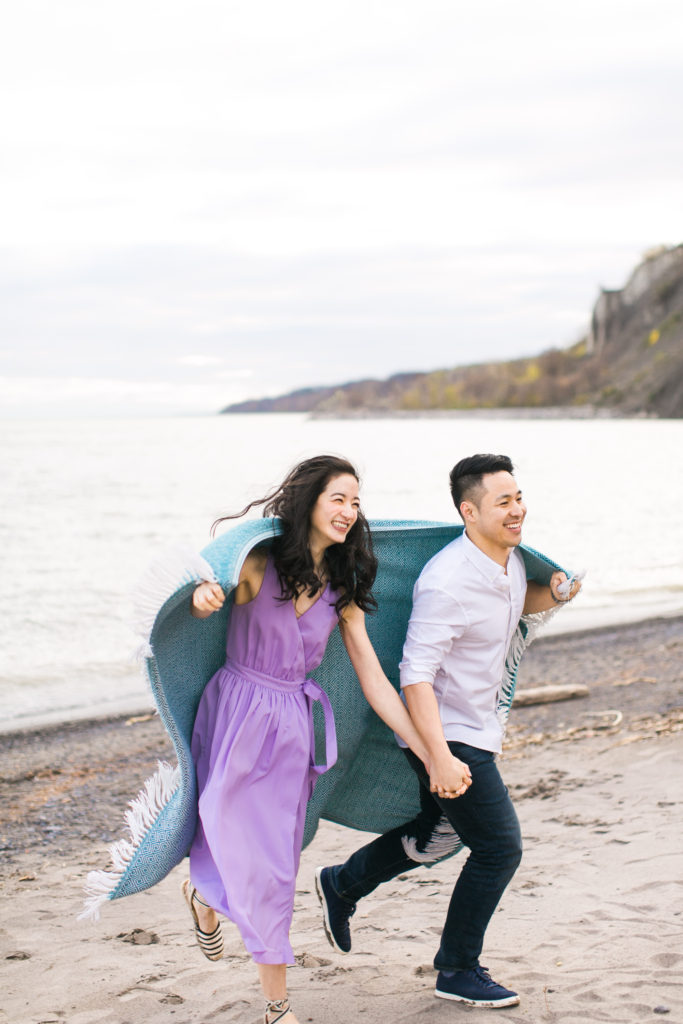 toronto fun engagement session 