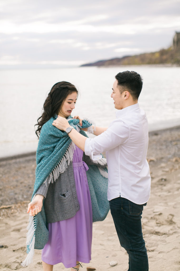 toronto fun engagement session 